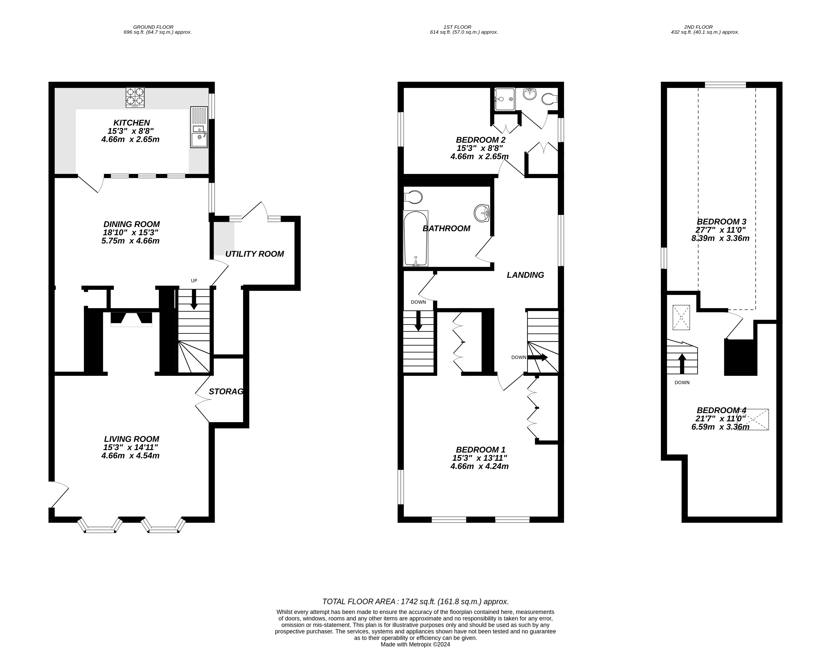 Floorplan for Uxbridge, 