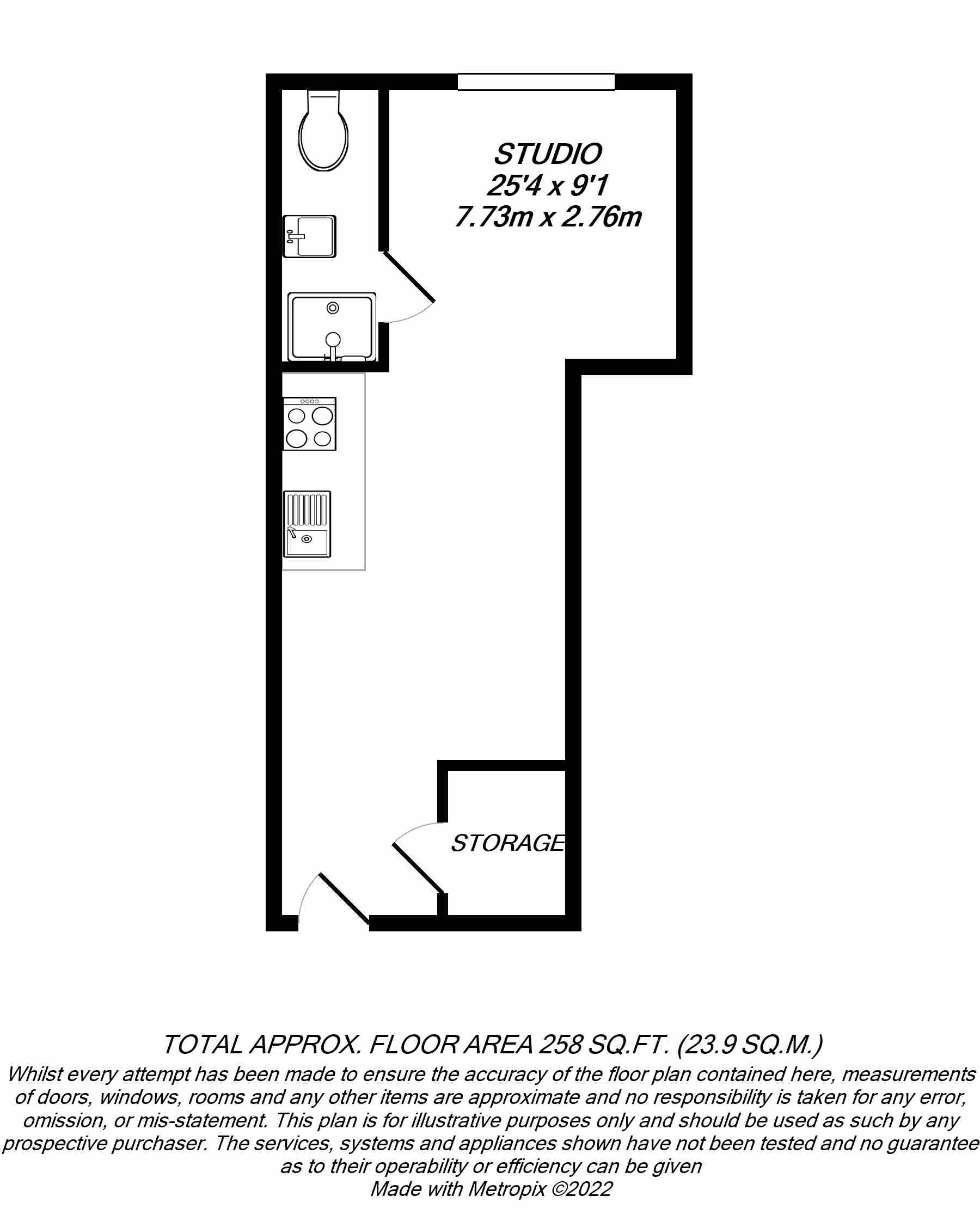 Floorplan for Uxbridge, 