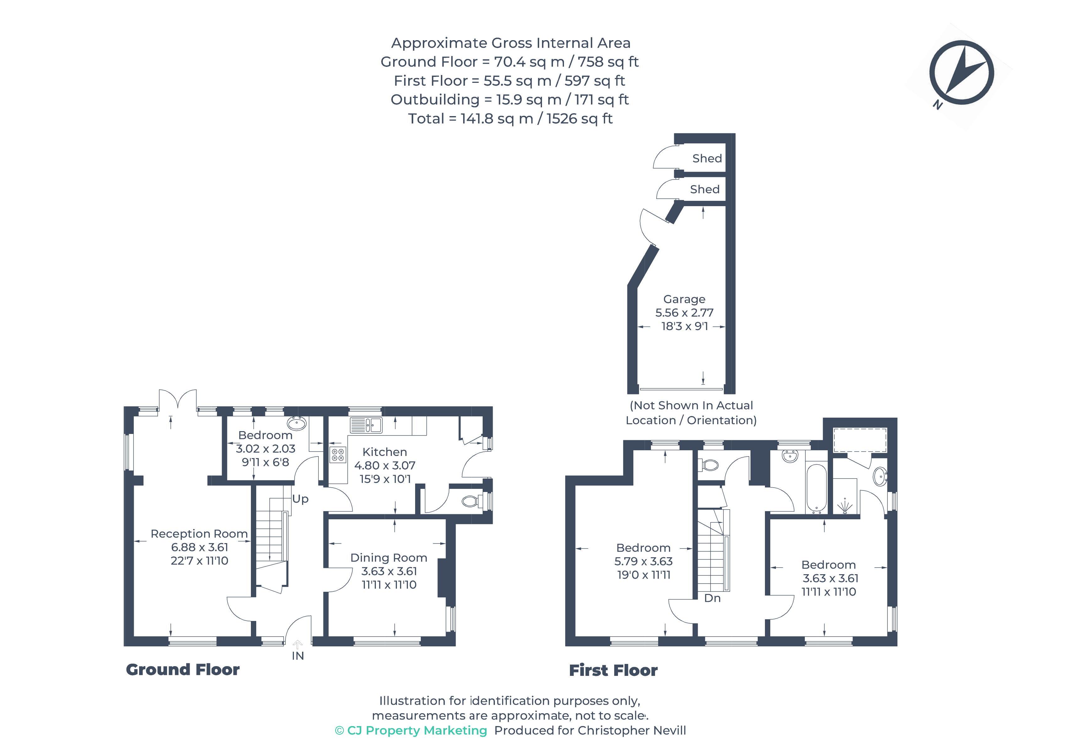 Floorplan for Uxbridge, 