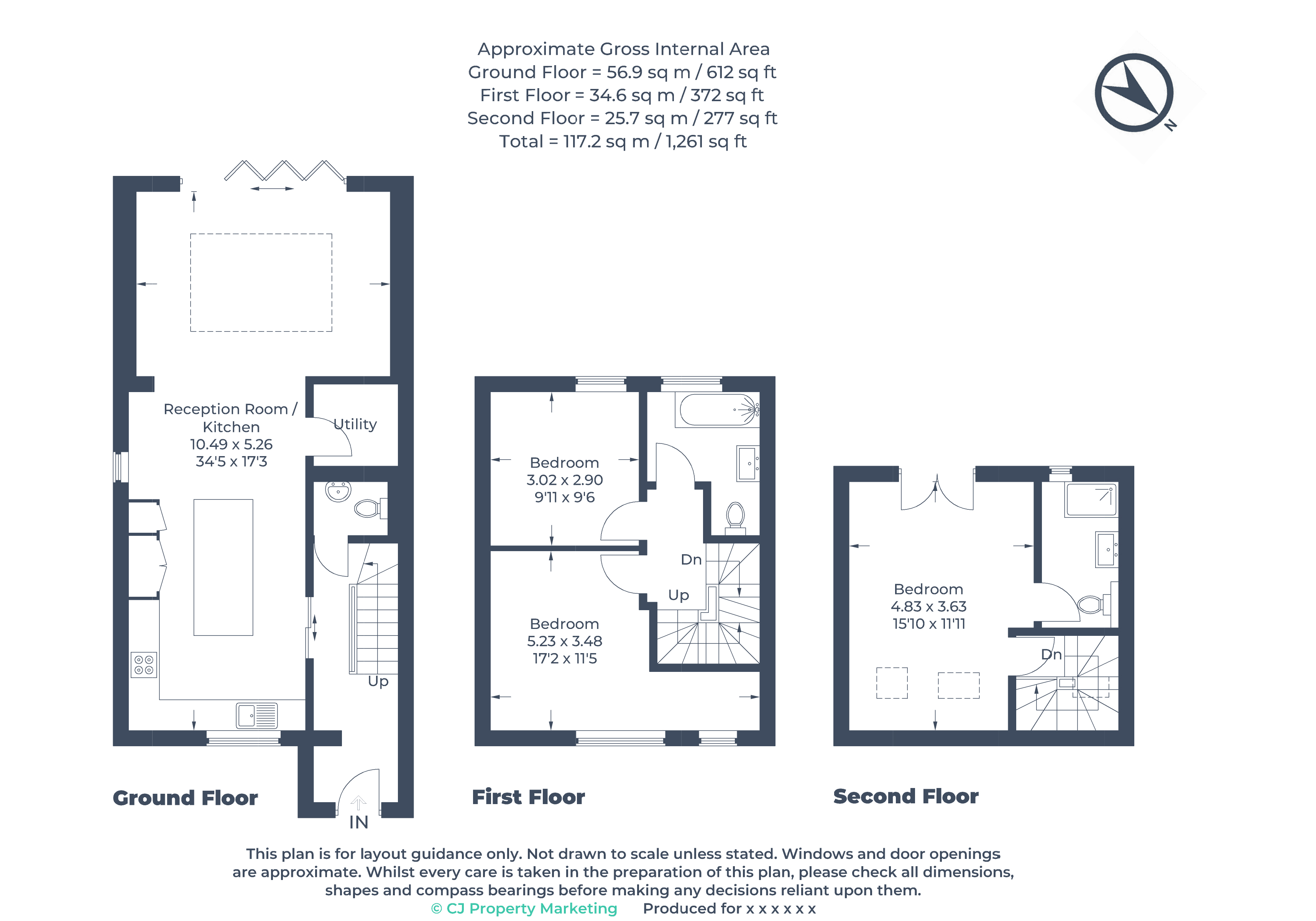 Floorplan for Uxbridge, 