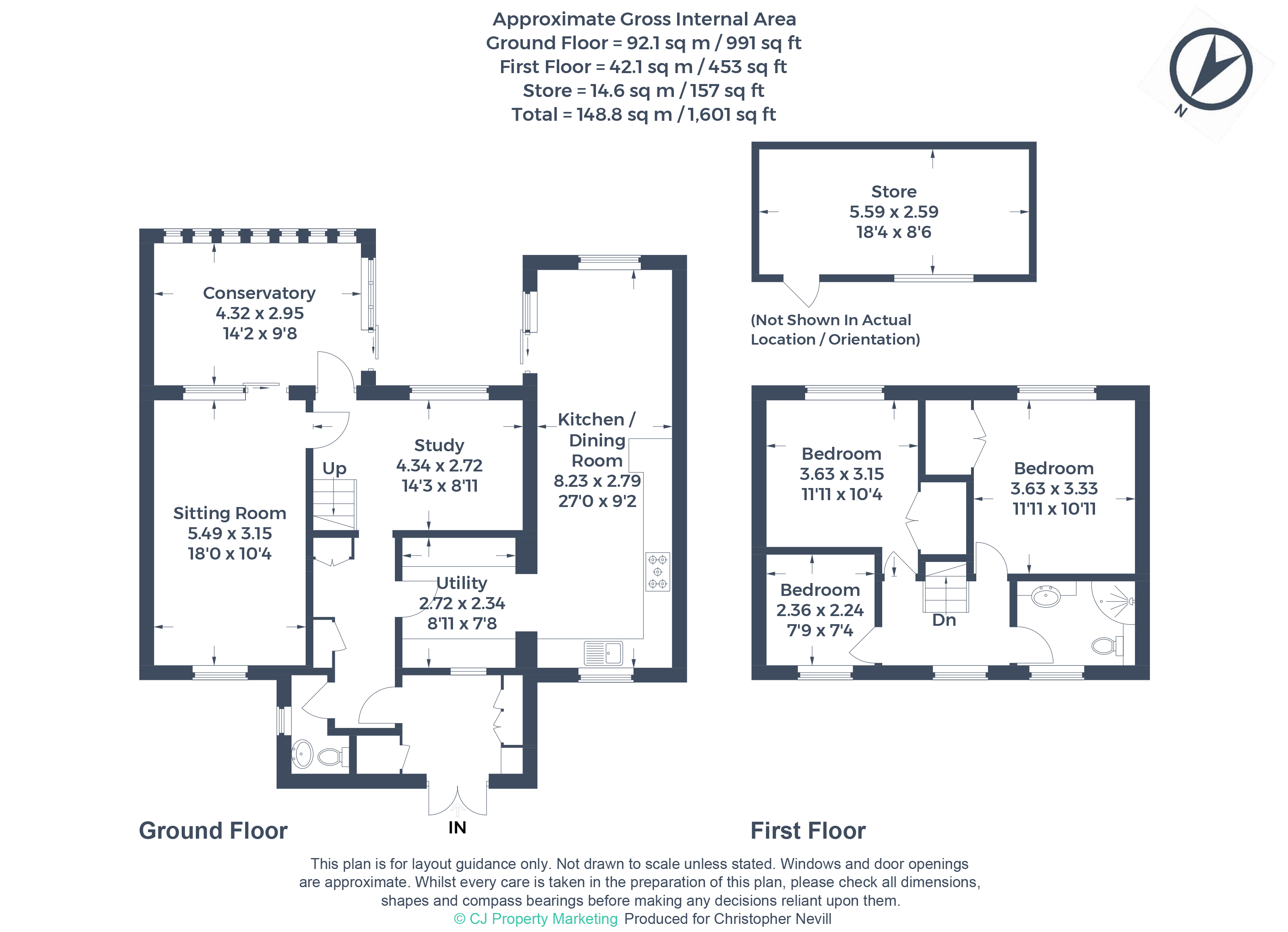 Floorplan for Northolt, 