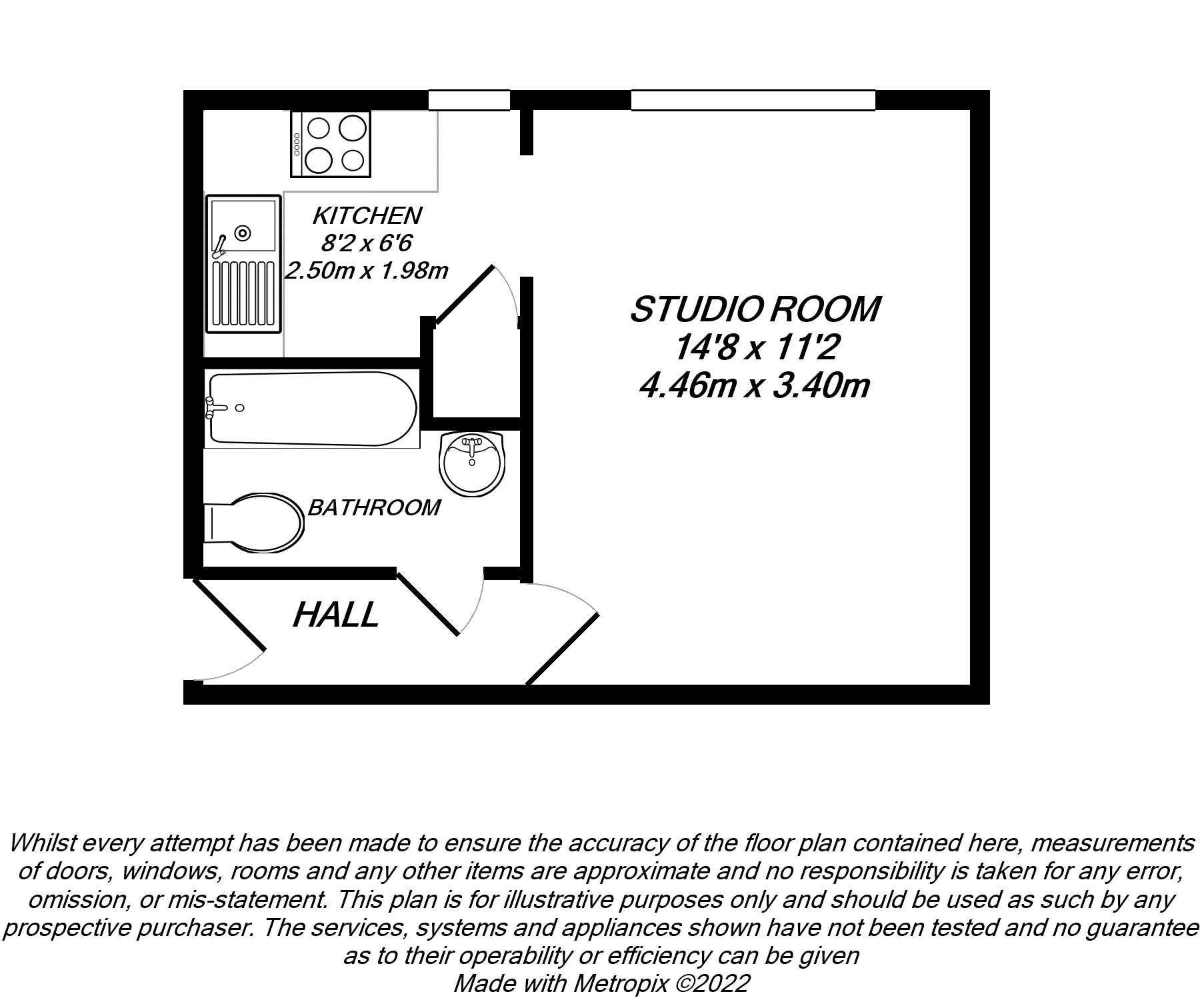 Floorplan for Uxbridge, 