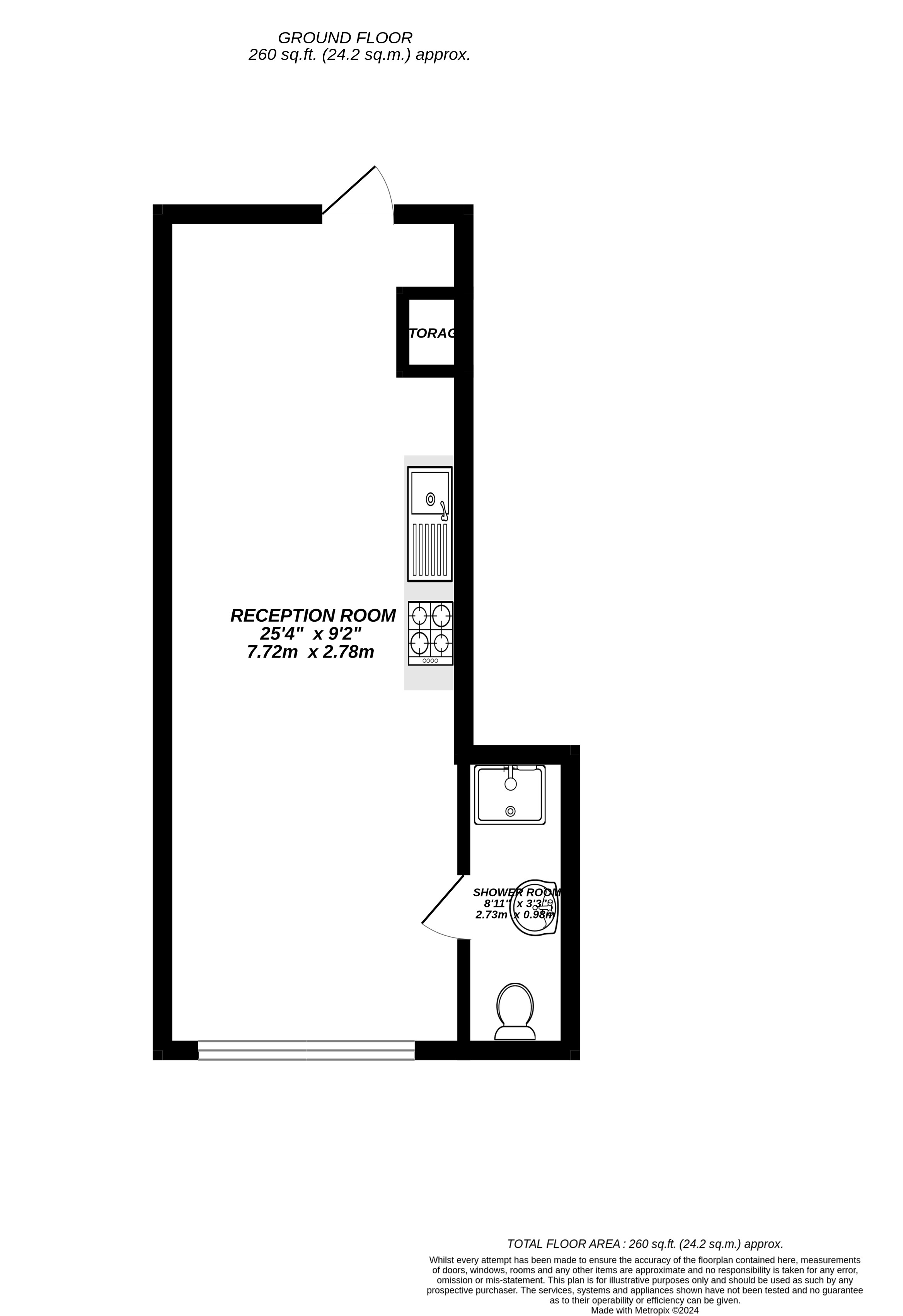 Floorplan for Uxbridge, 