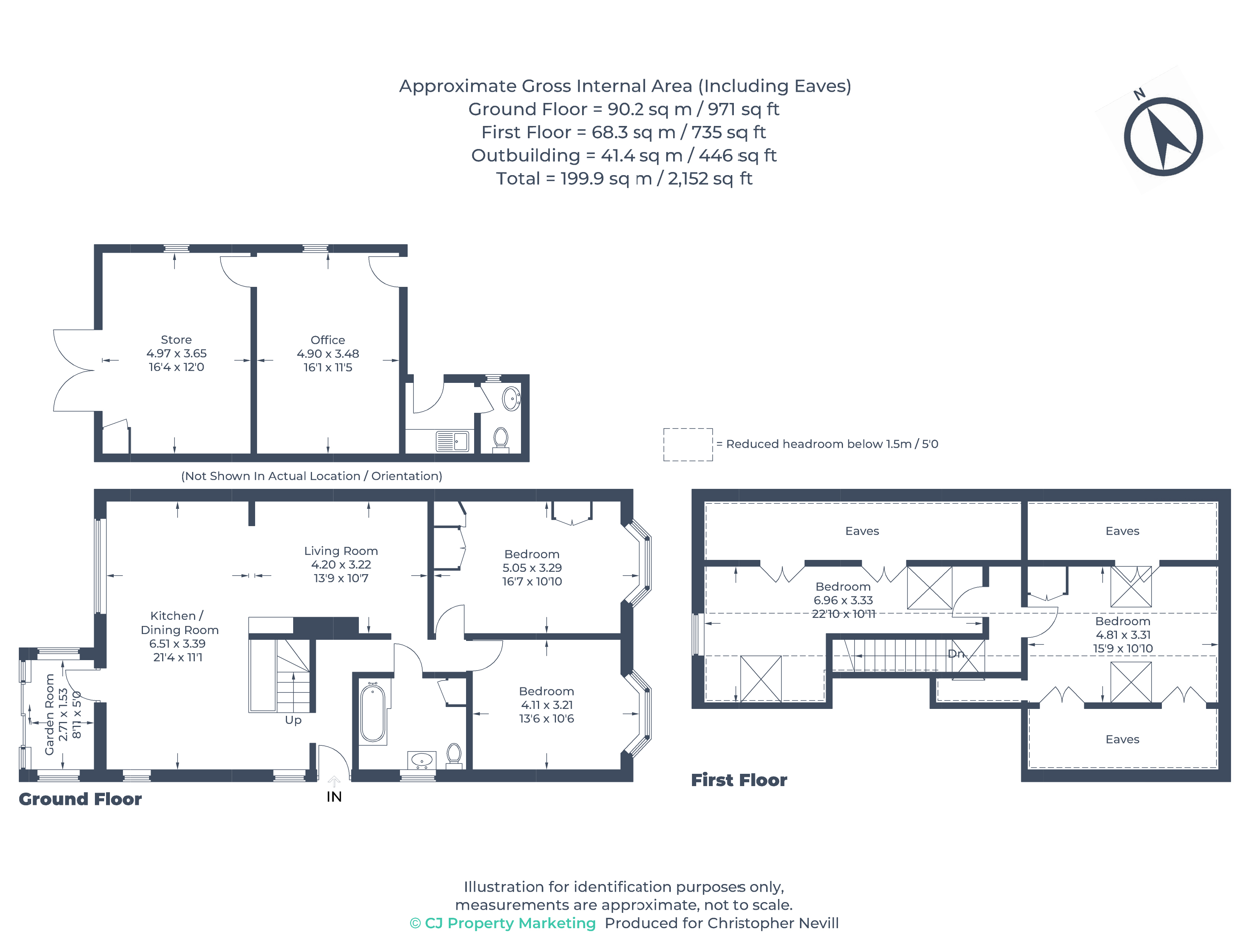 Floorplan for Uxbridge, 