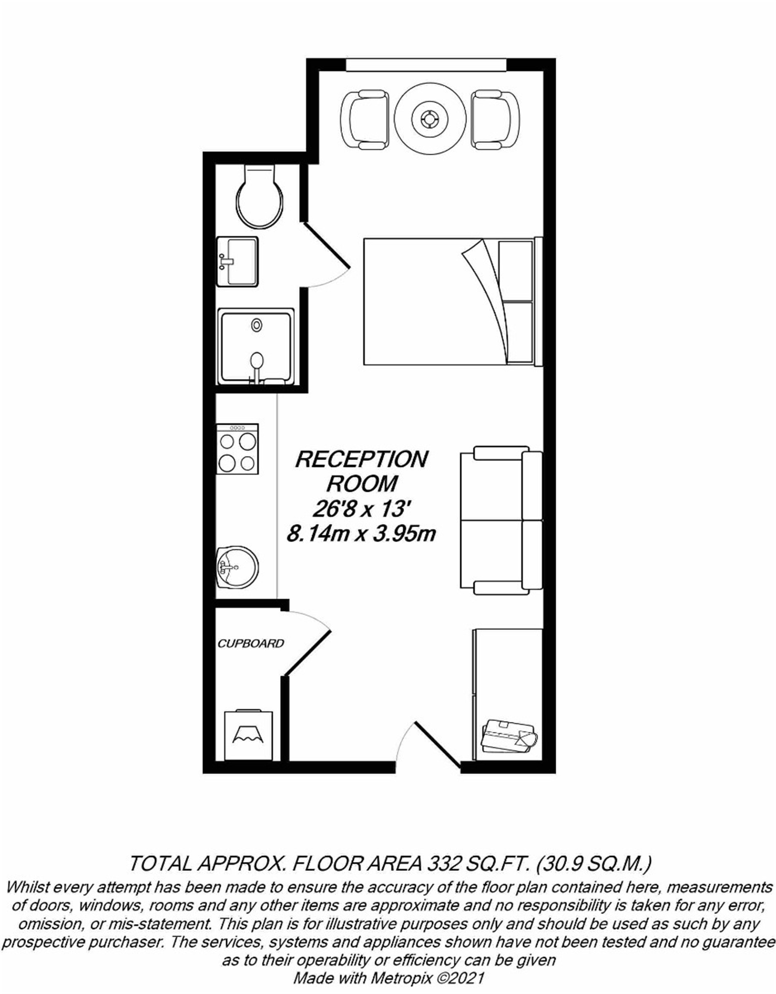 Floorplan for Uxbridge, 