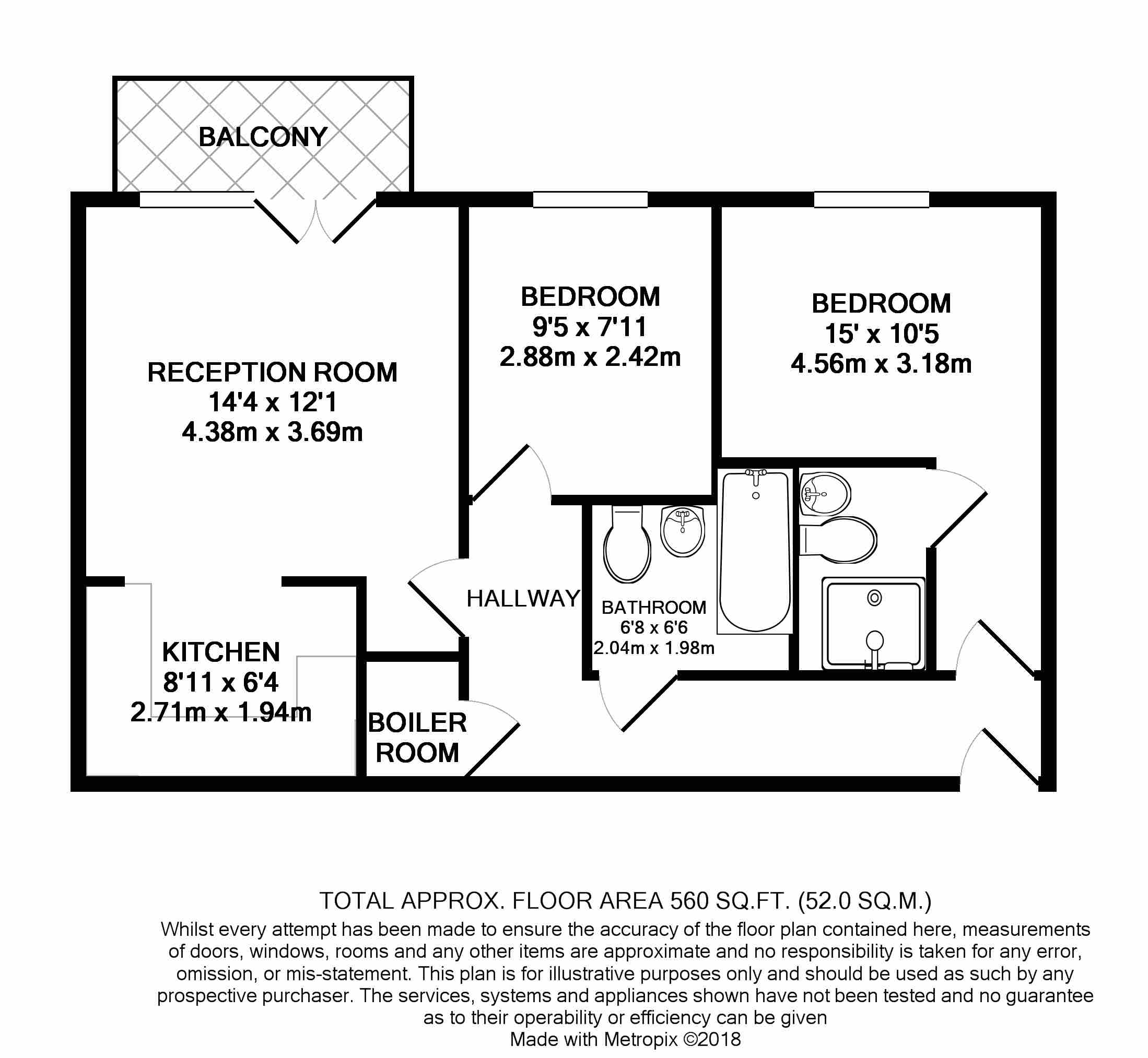 Floorplan for Slough, Berkshire