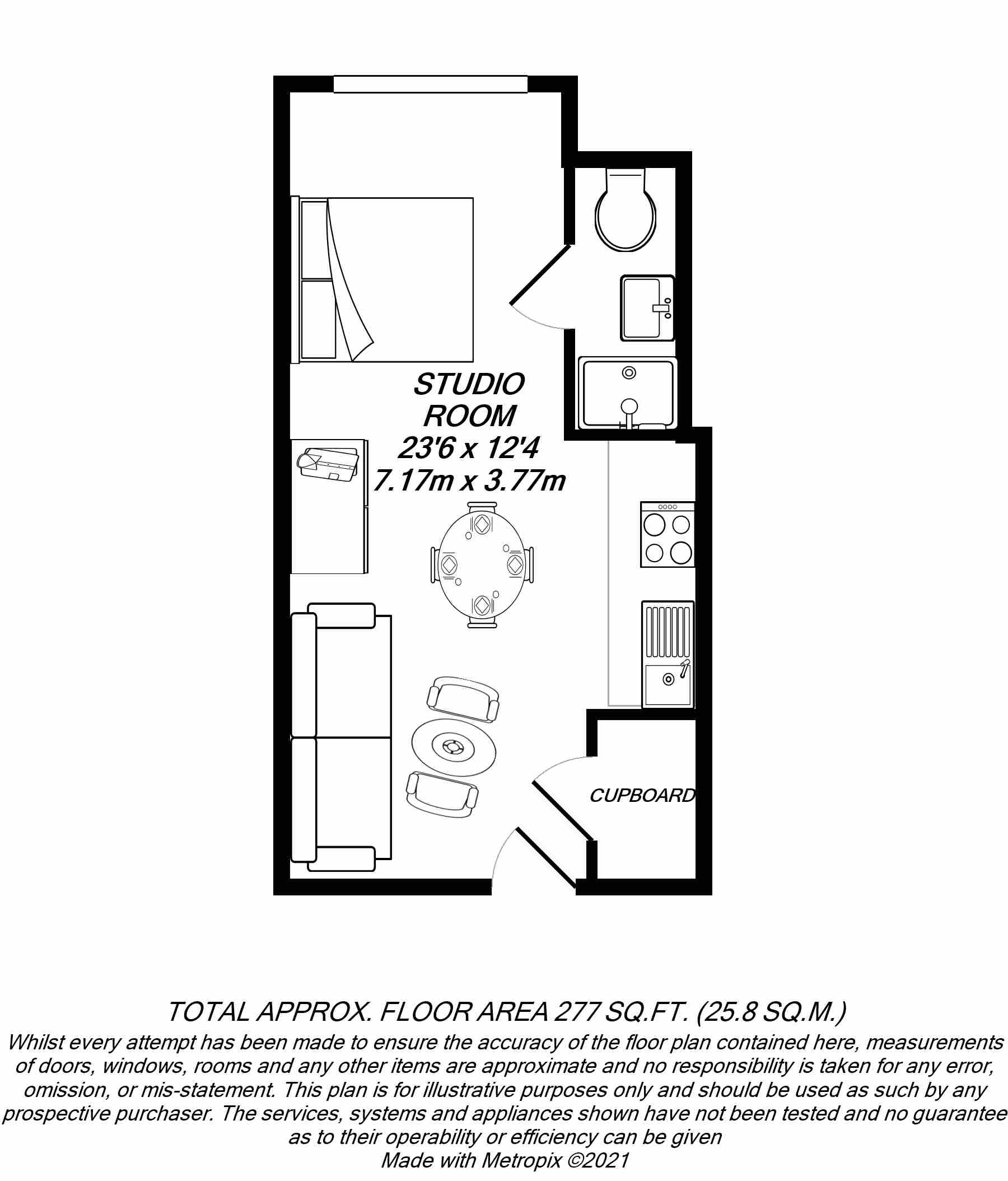 Floorplan for Uxbridge, 