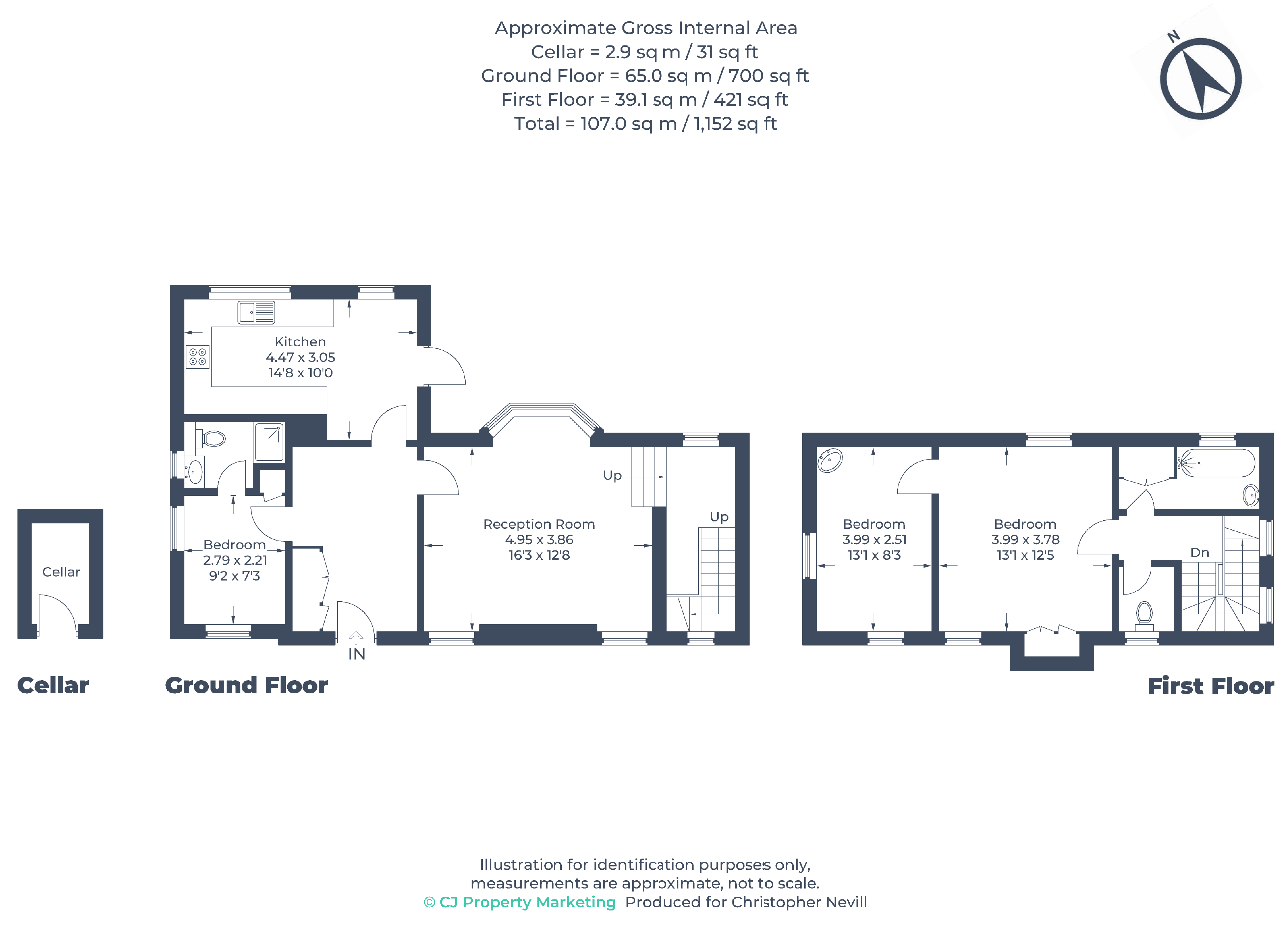 Floorplan for Uxbridge, 