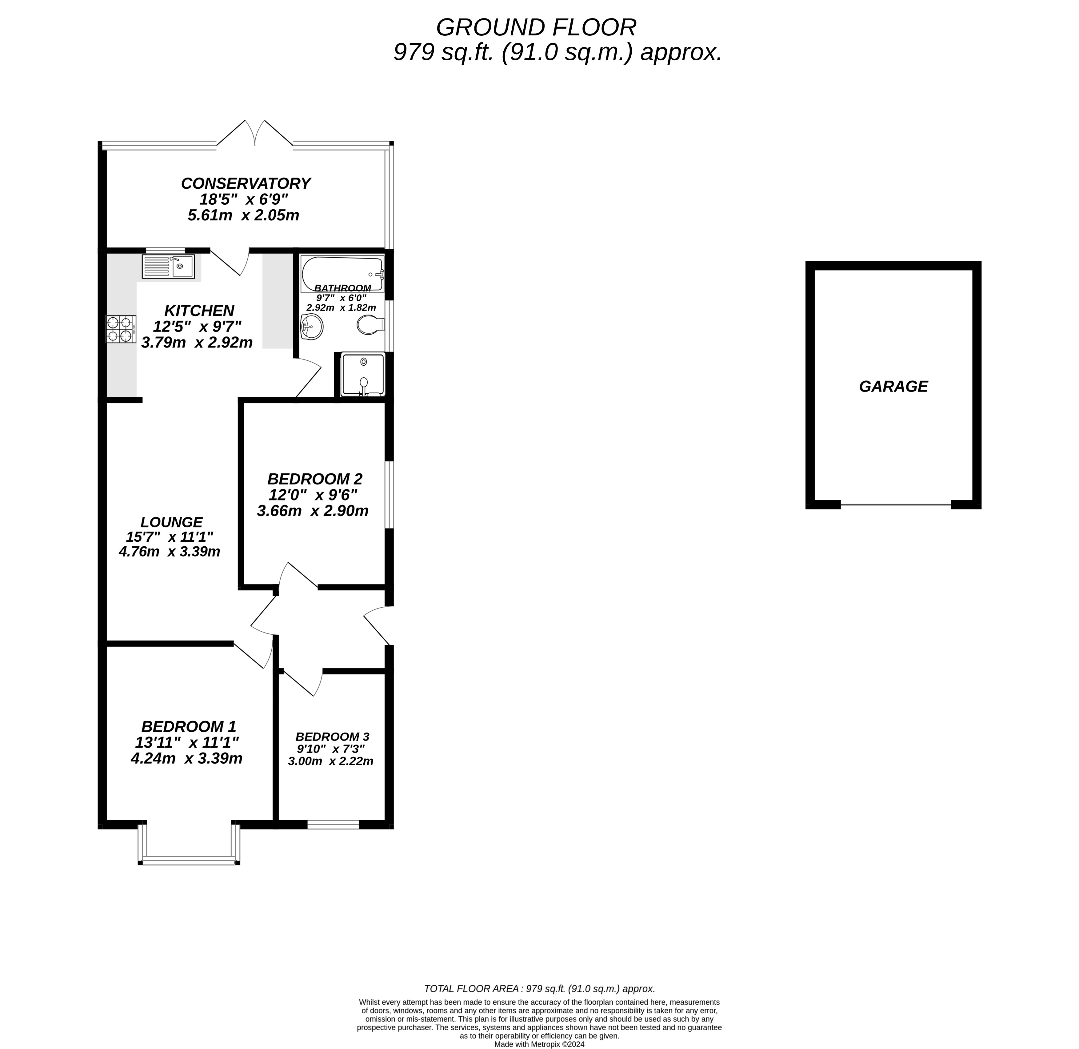 Floorplan for Middlesex, 