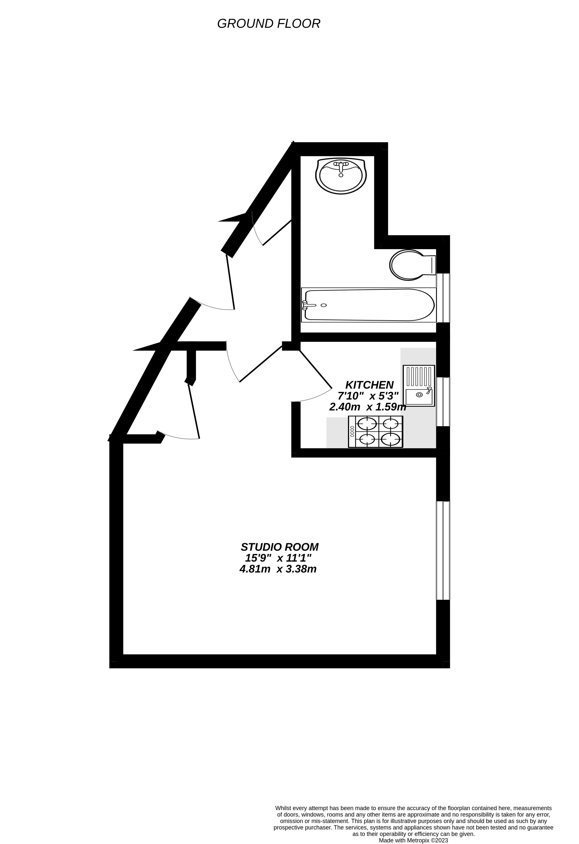 Floorplan for West Drayton, 