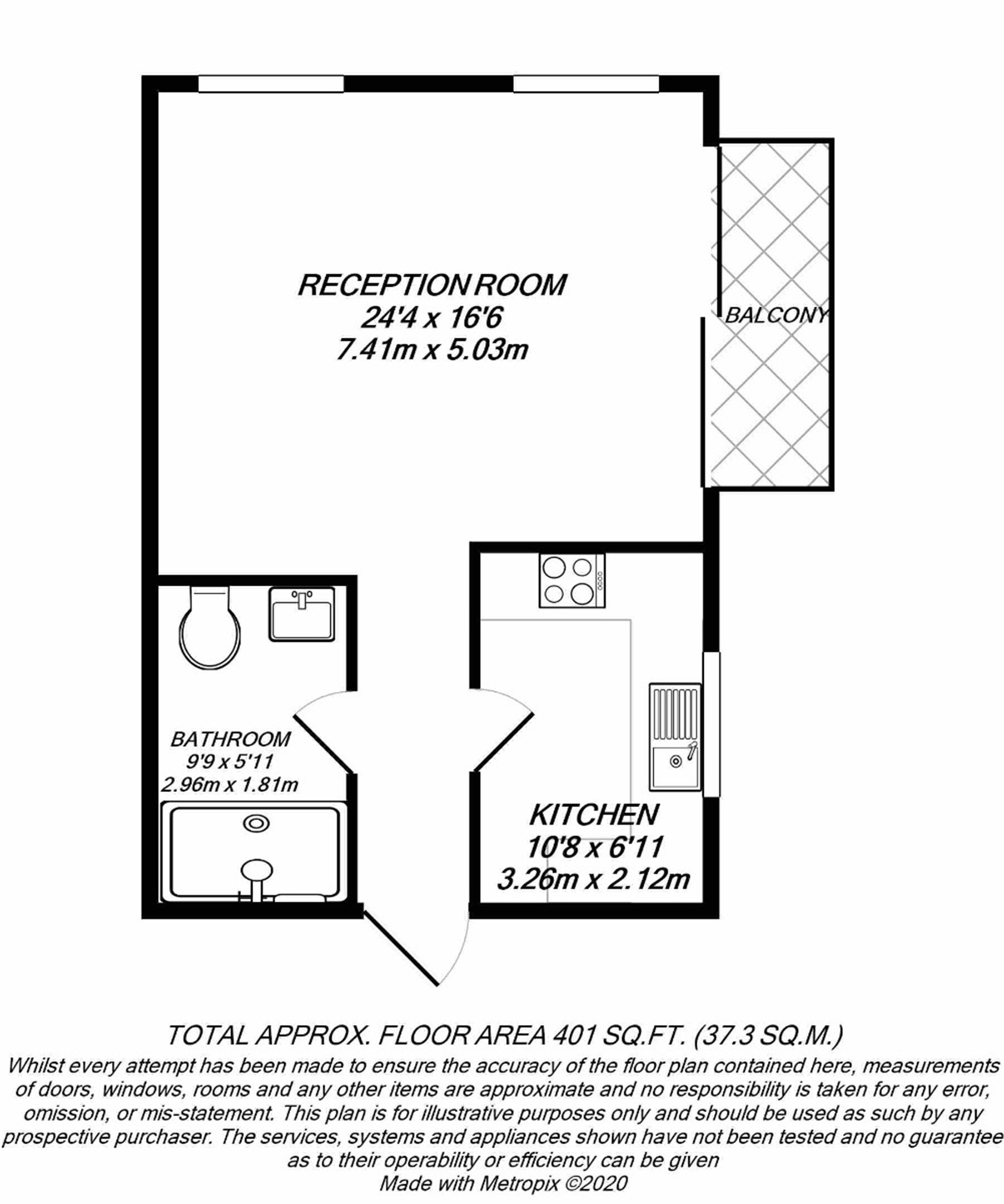 Floorplan for Uxbridge, 