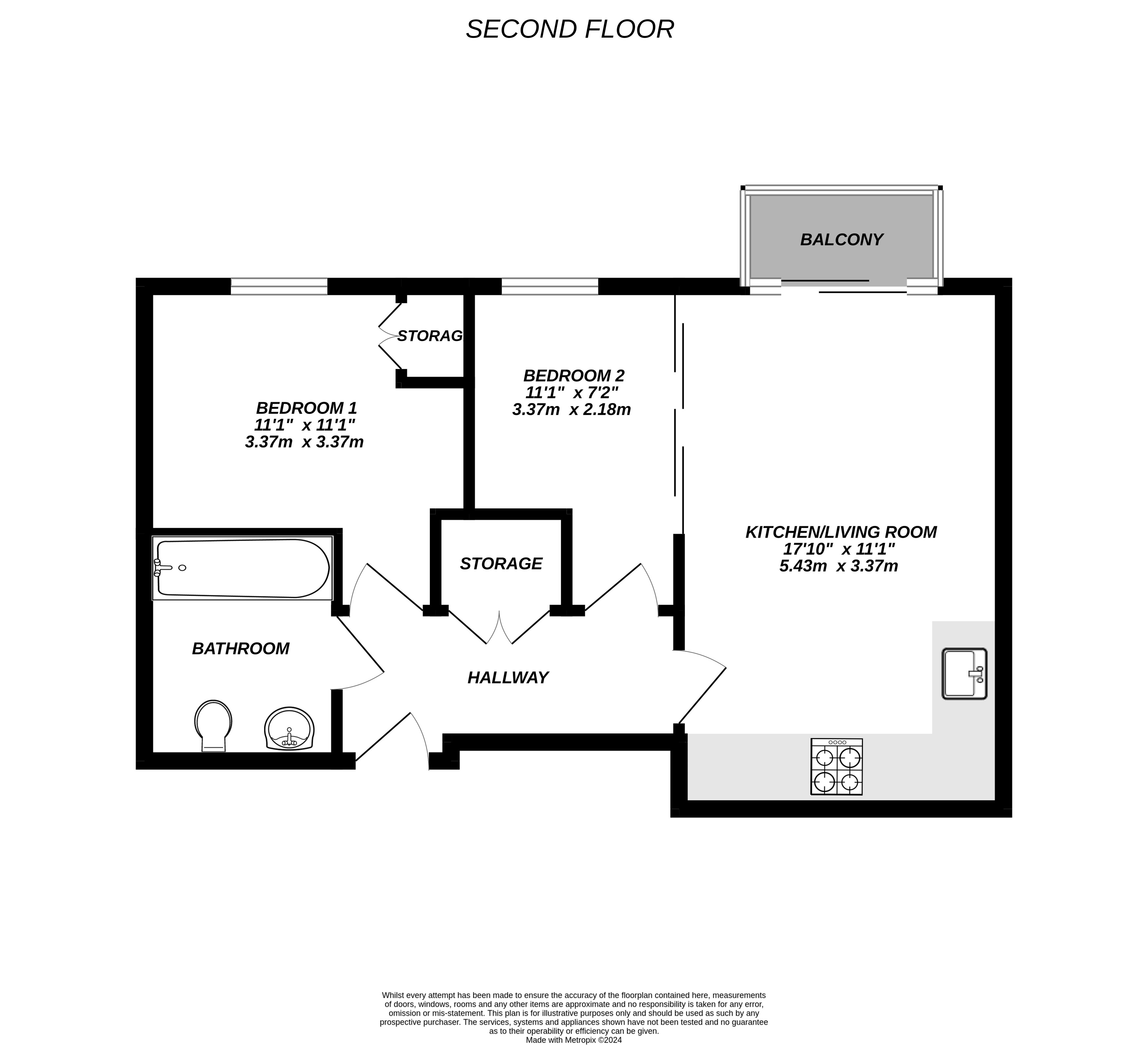 Floorplan for West Drayton, 