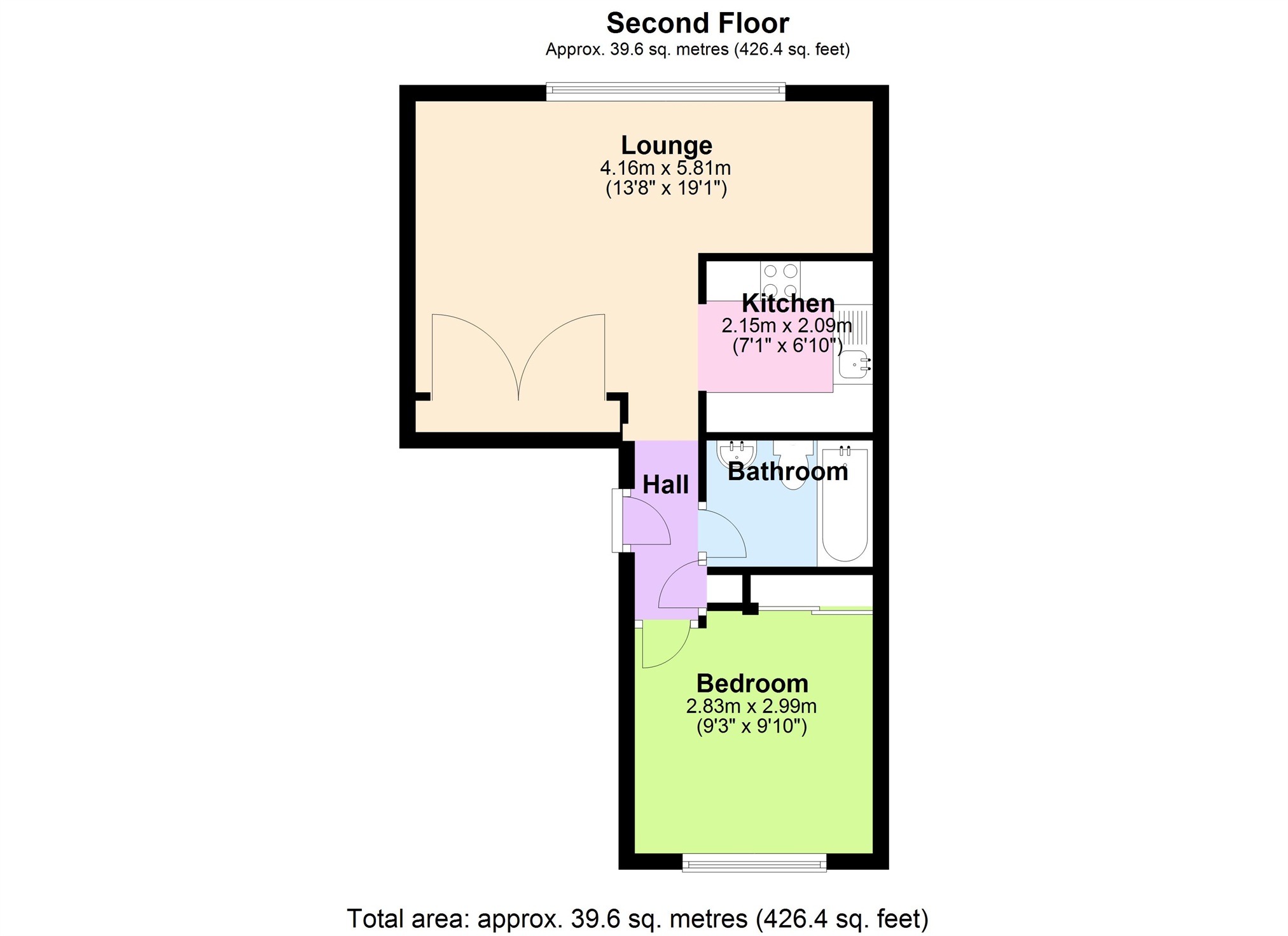 Floorplan for Uxbridge, 