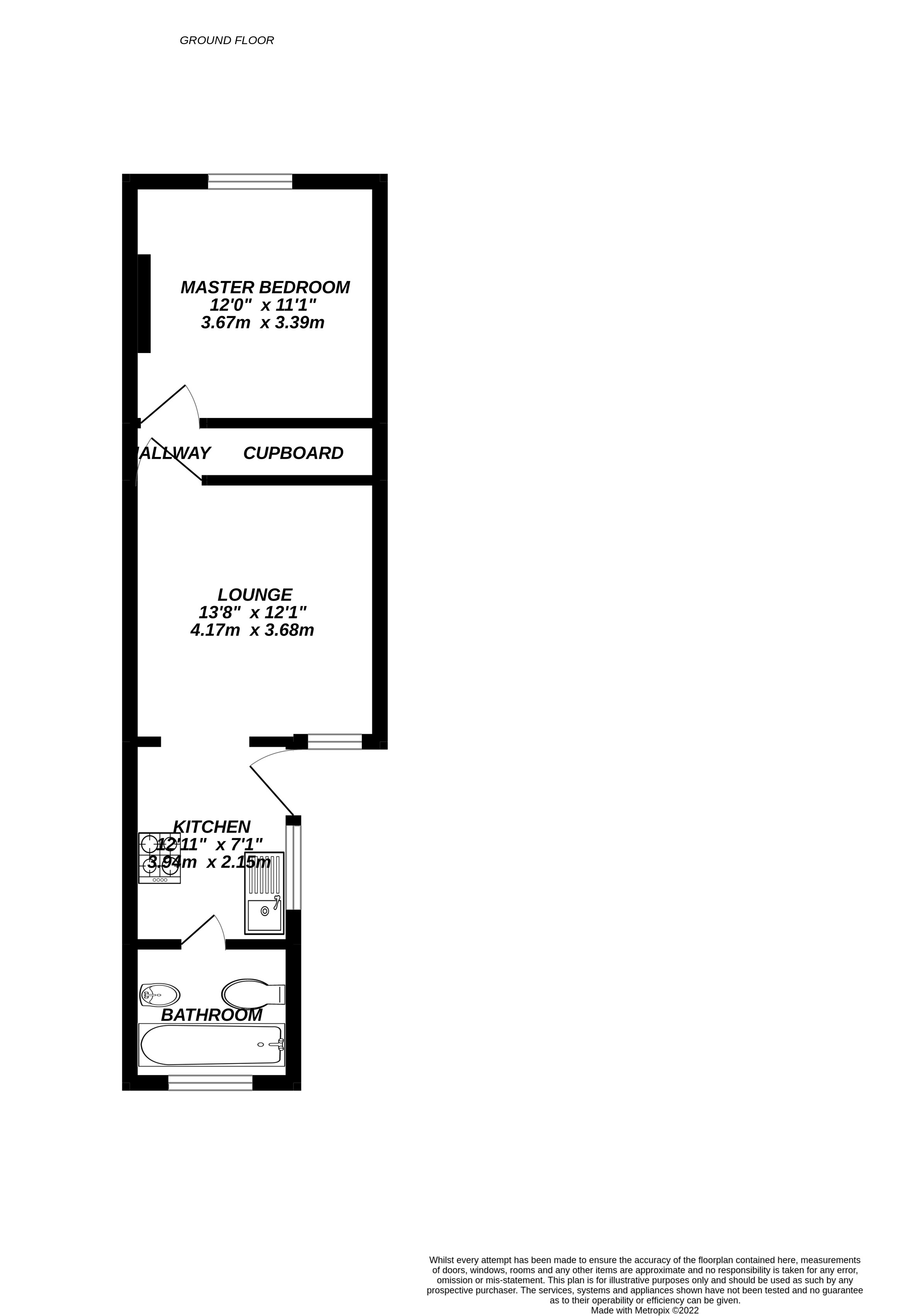 Floorplan for West Drayton, 