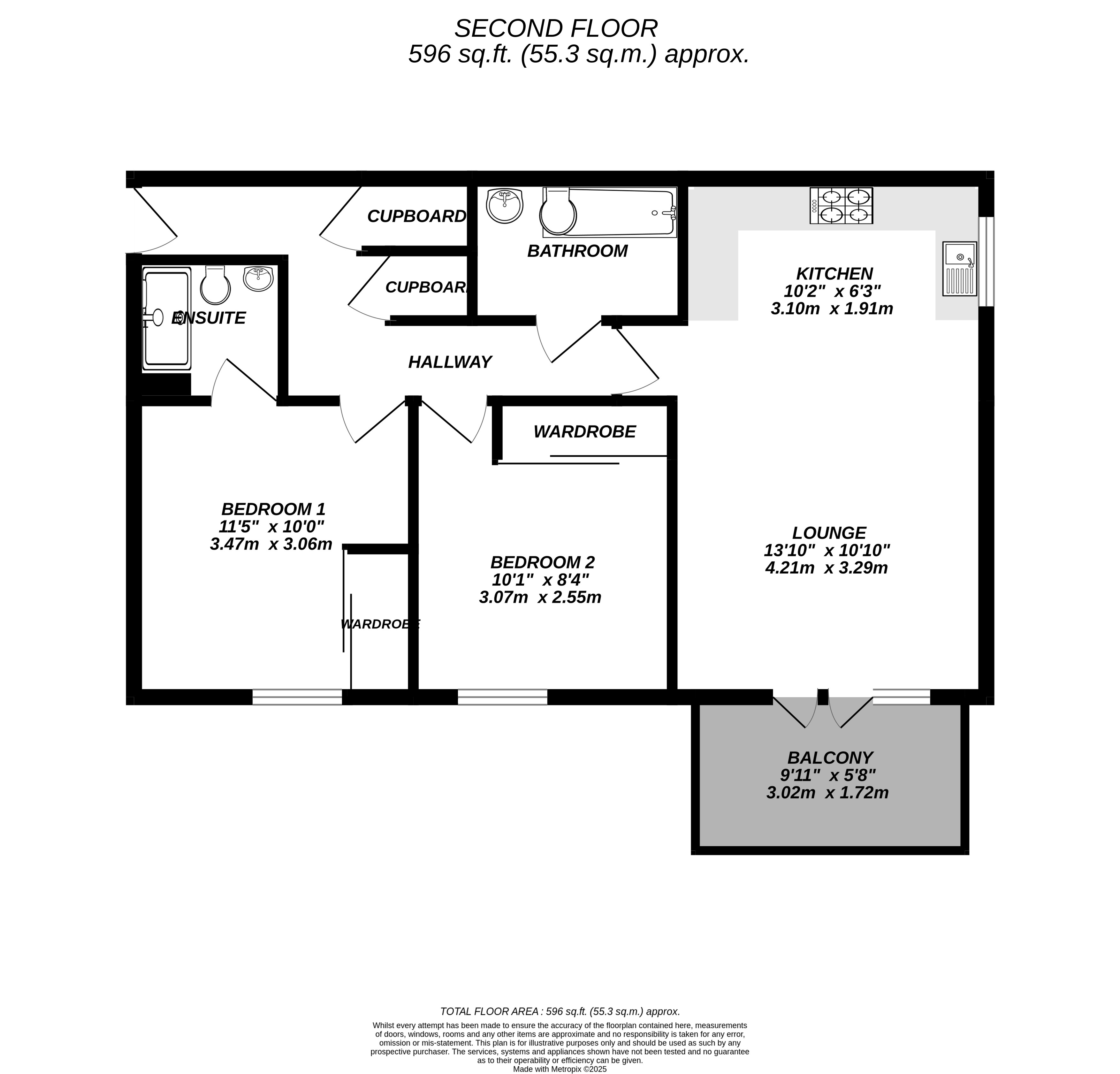 Floorplan for West Drayton, 