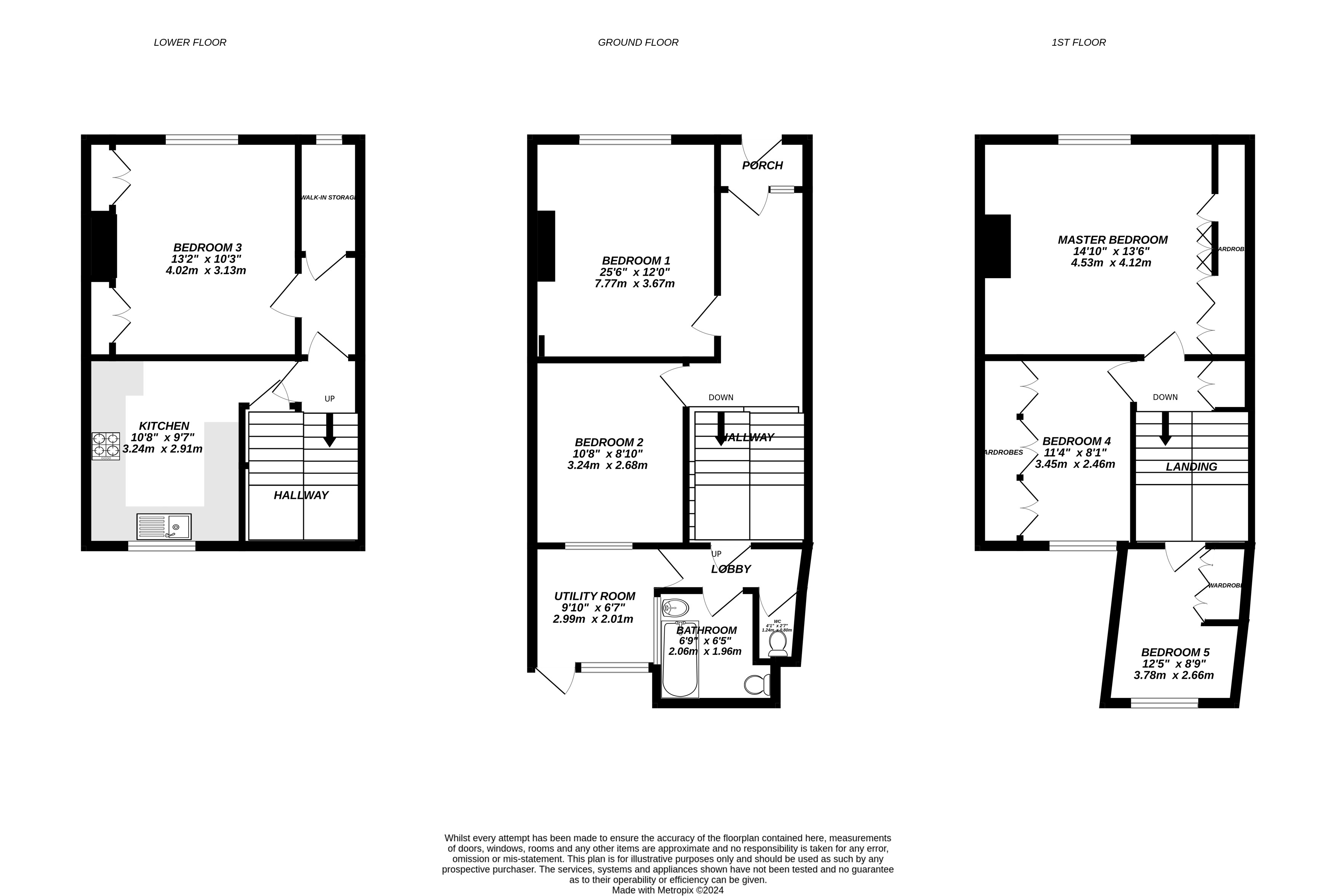 Floorplan for Uxbridge, 