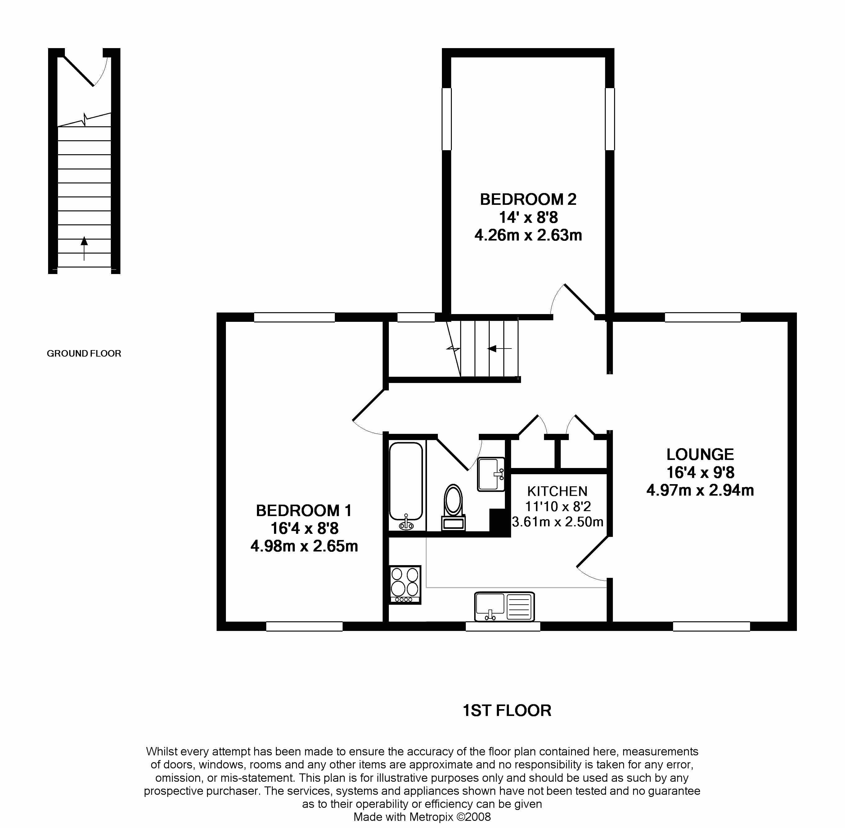 Floorplan for Uxbridge, 